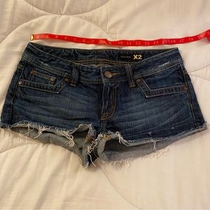 Dark Denim Shorts